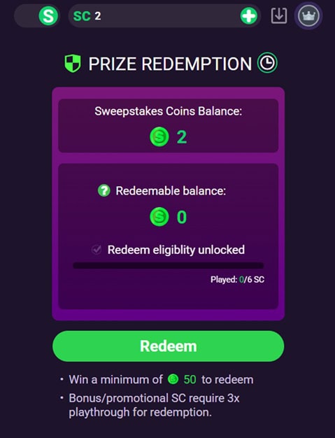 GoGoGold Redeem