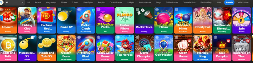 Jackpot Daily Arcade Games