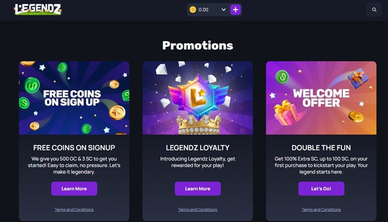 Legendz Promos
