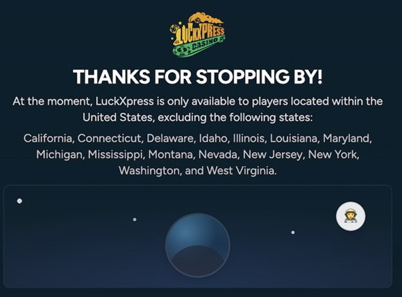 LuckXpress States