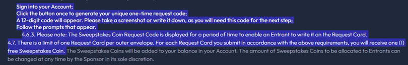 Monster Treasure AMOE Bonus