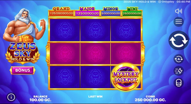 Monster Treasure Hold & Win