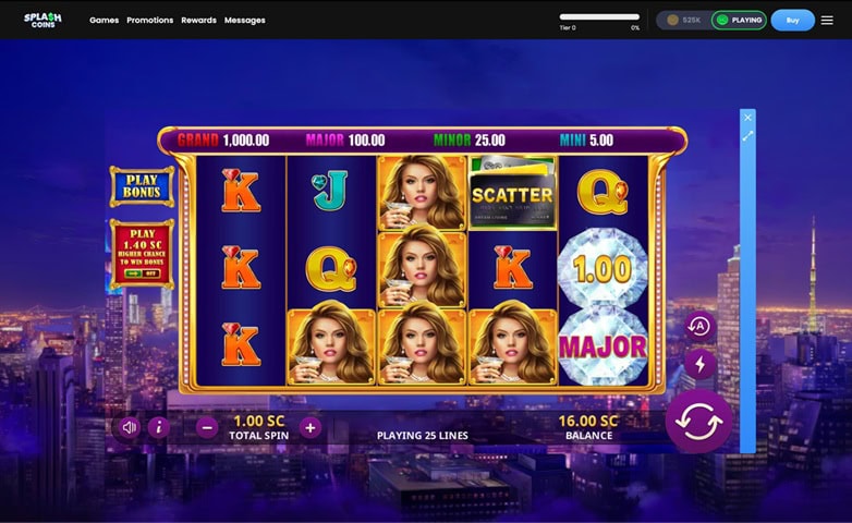 Splash Coins Slot Game