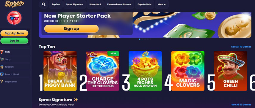 Spree Homepage