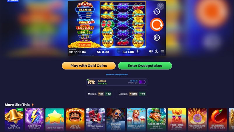 Spree Slot Info