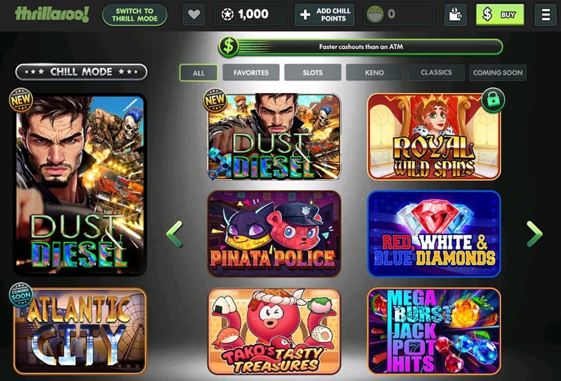 Thrillaroo Games