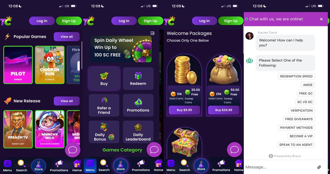 ThrillCoins UX