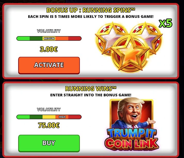 Trump It Coin Link Feature Buy