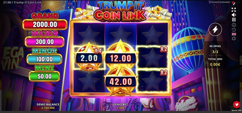 Trump It Coin Link Win