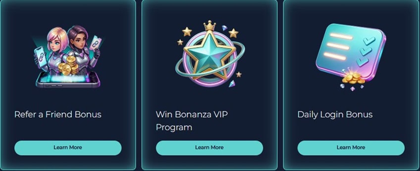 WinBonanza Bonuses