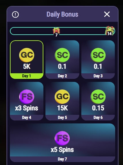 Zumo Daily Bonus