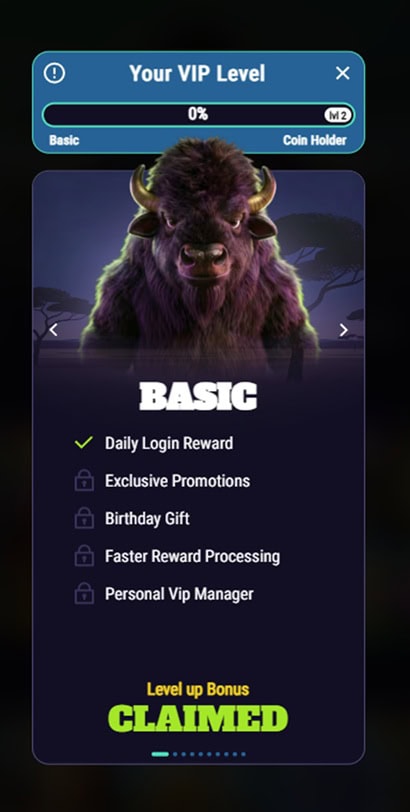 Zumo VIP Bonus