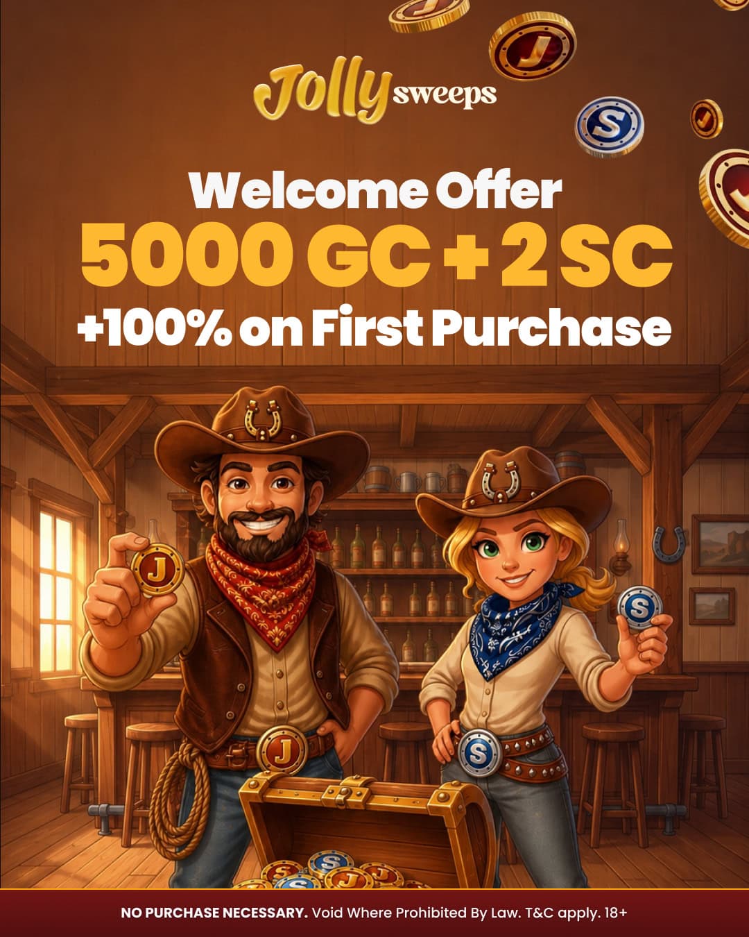 Jolly Sweeps new no deposit bonus