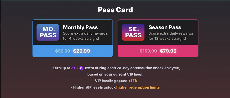 CapySpin Pass Card