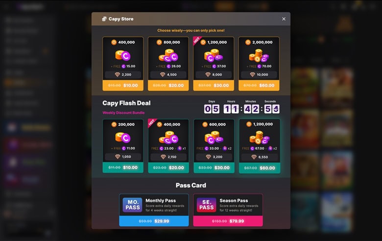 CapySpin Store