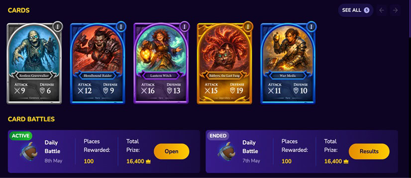 Clash5 Card Battles