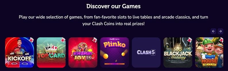 Clash5 Games
