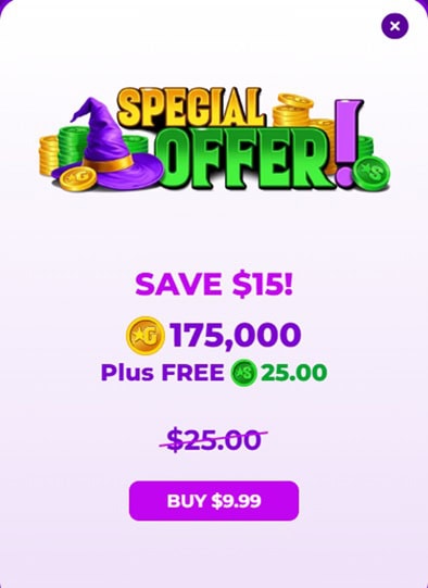 Coin Wizard Games Deposit Bonus