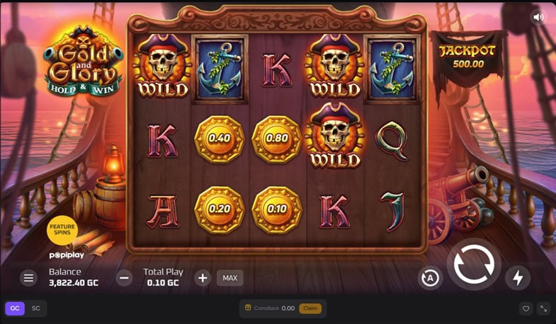 CoinsBack Hold & Win