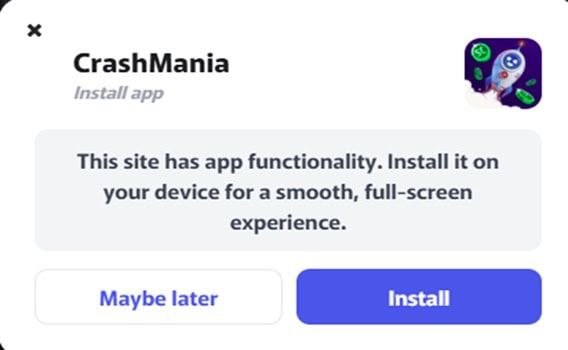 CrashMania App