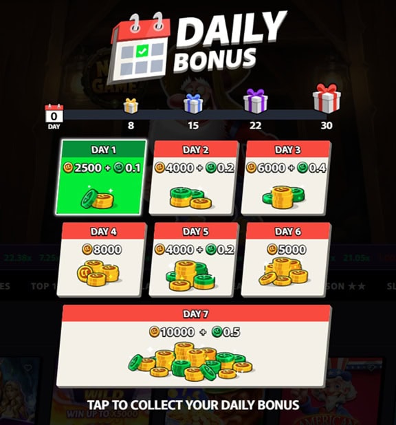 CrashMania Daily Bonus
