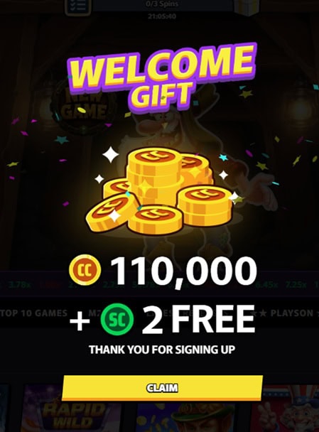 CrashMania Welcome Gift