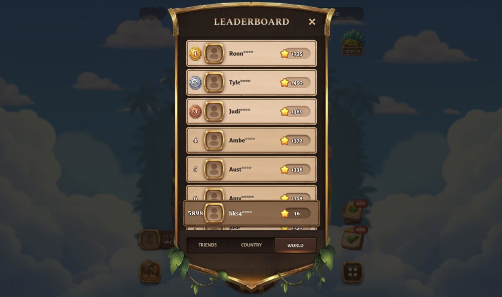 dorados leaderboard