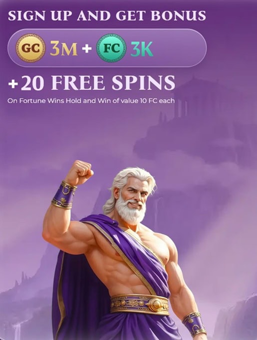 Fortune Wins Sign Up Bonus