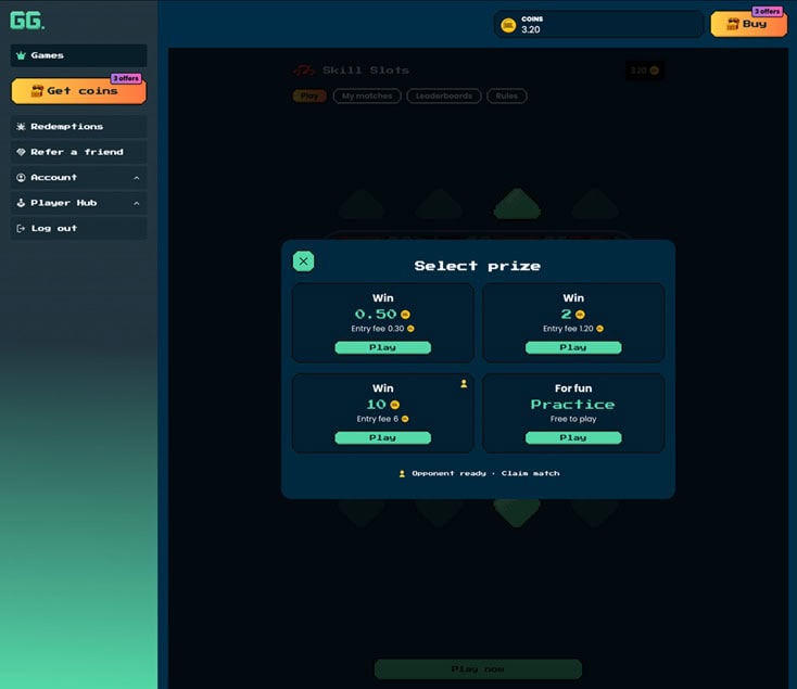 GetGud Skill Game Prize