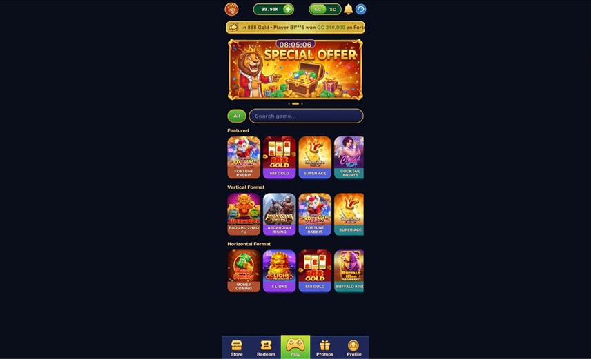 KingCoins Homepage