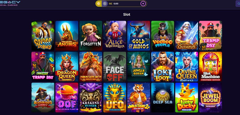 Legacy Casino Slots