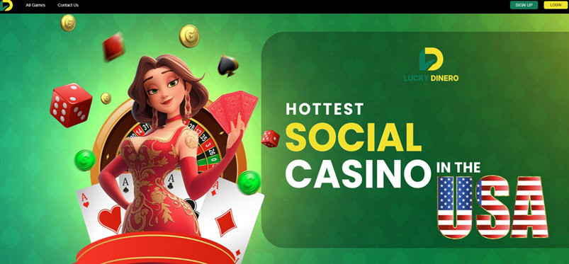LuckyDinero Homepage