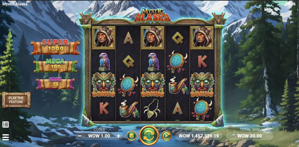 mystic alaska at wow vegas