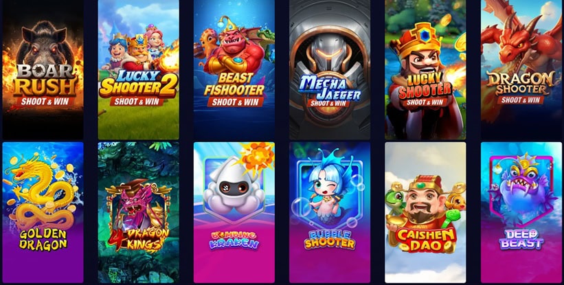 Neon Rush Fish Games