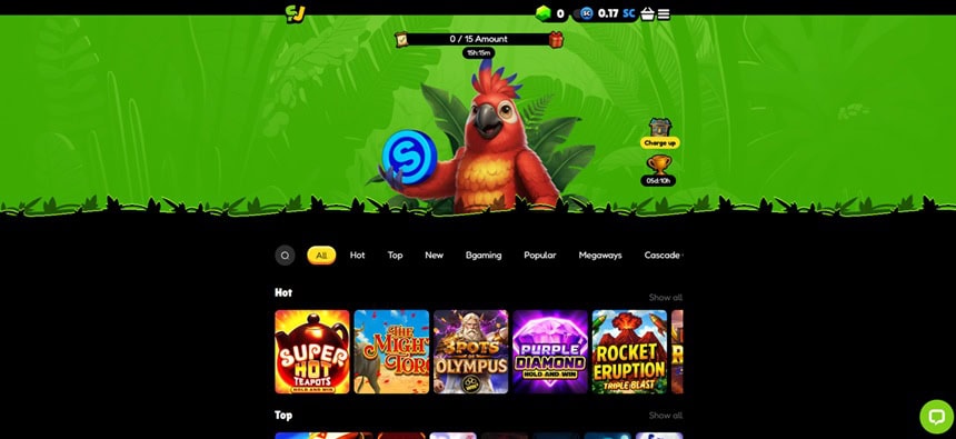 SweepJungle Homepage