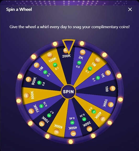 Victory Rush Wheel Bonus