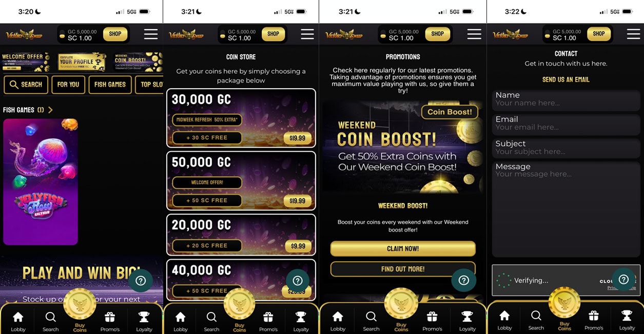 Victory Sweep UX