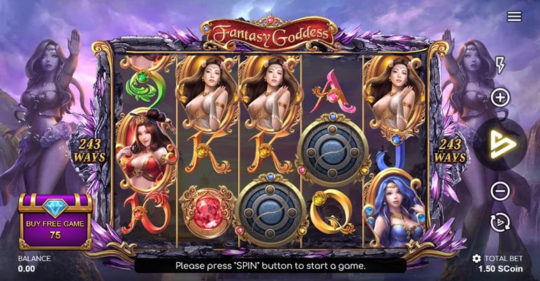 WinWin Sweeps Fantasy Goddess