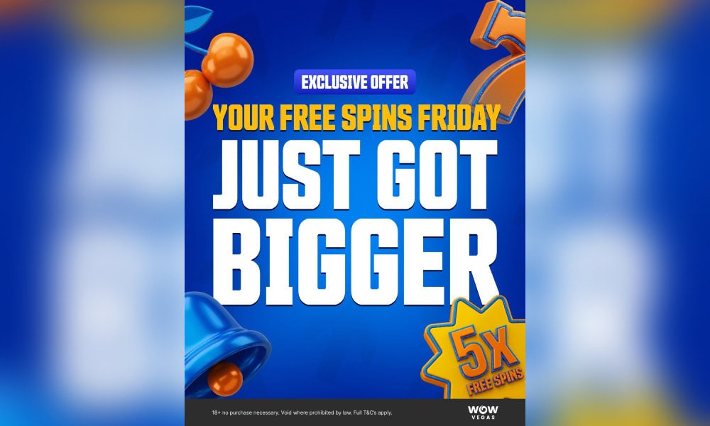 wow vegas free spins friday