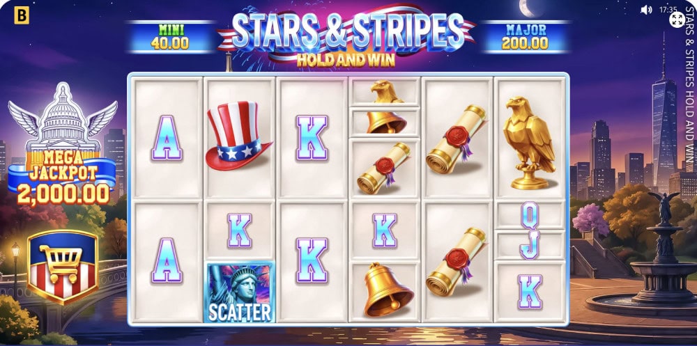 Stars & Stripes Hold and Win slot