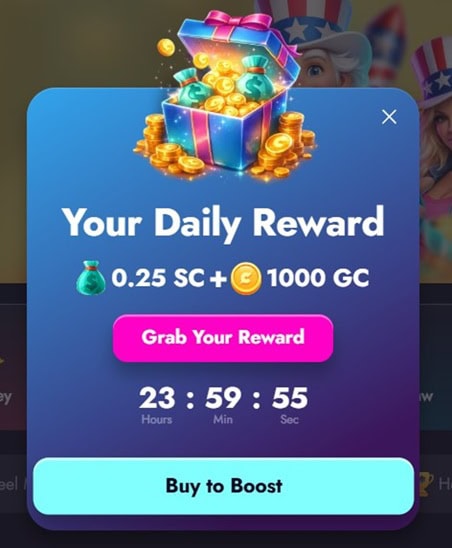 Cashoomo Daily Bonus