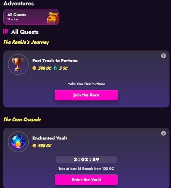 Cashoomo Quests