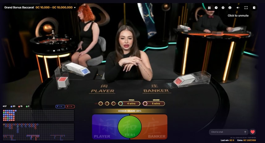 CoinsMania Baccarat
