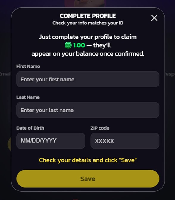 CoinsMania Bonus