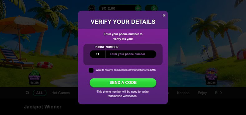 Fortune Purple Phone Verification