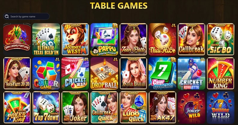 Golden Dragon Table Games