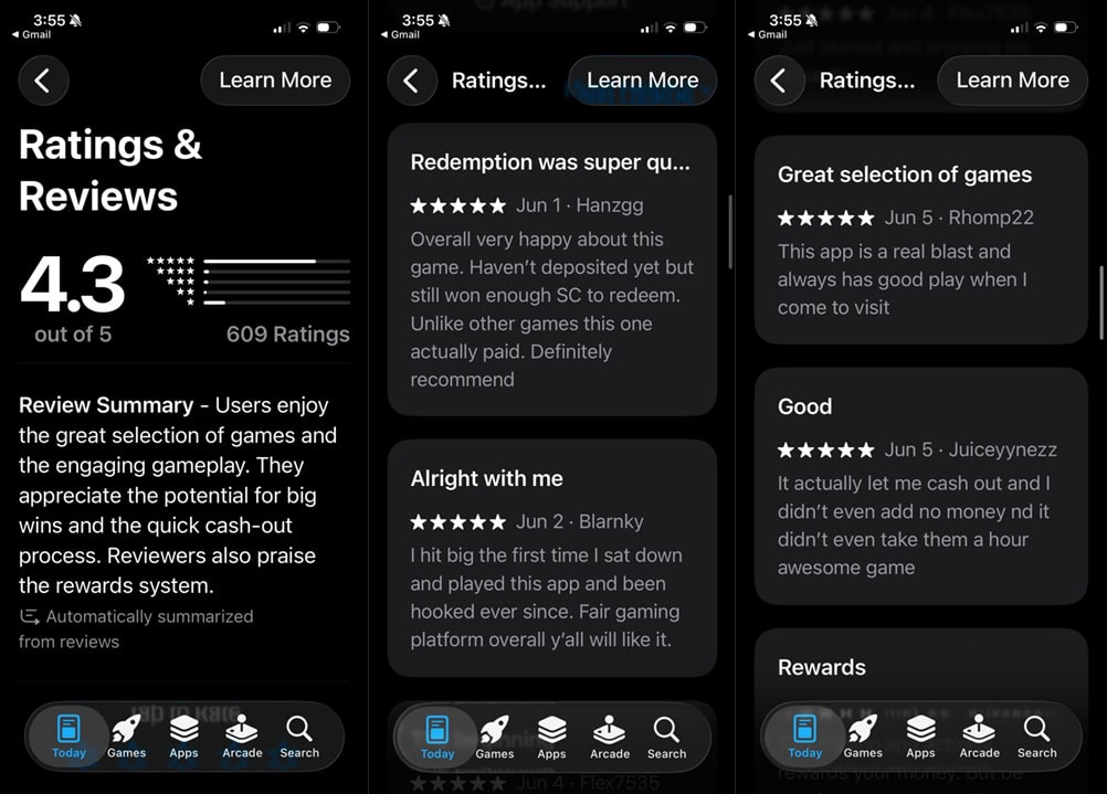Grand Fortune Club iOS Reviews