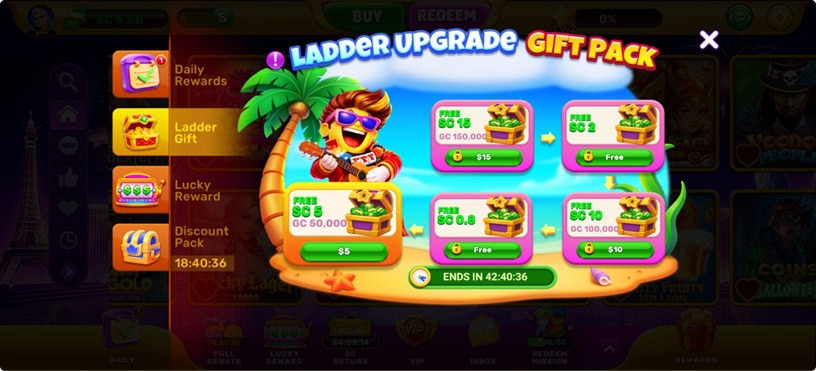 Grand Fortune Club Ladder Gift