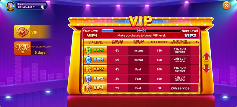 Grand Fortune Club VIP