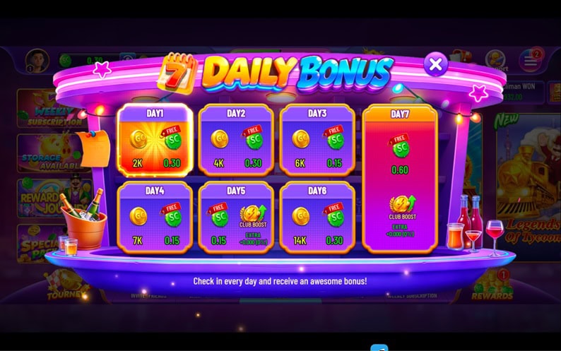 Jackpot Golden Daily Bonus